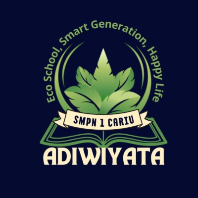 Logo Adiwiyata SMPN 1 Cariu