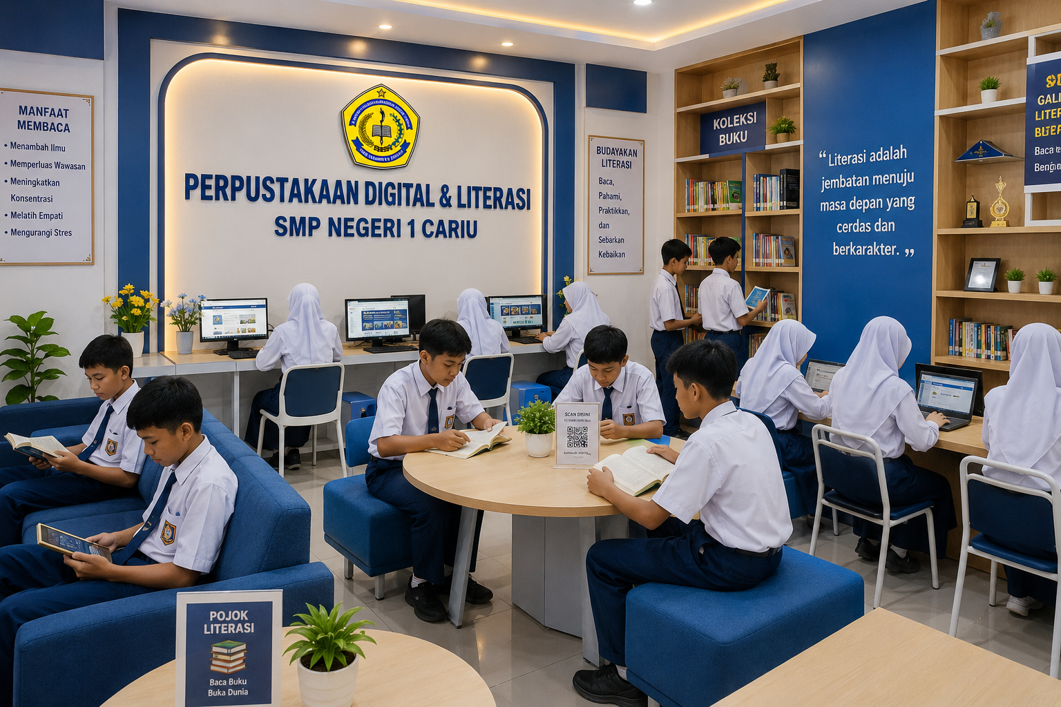 Perpustakaan Digital & Literasi