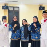 Suatu Kebanggaan, Empat Alumni SMPN 1 Cariu Menjadi Pasukan Pengibar Bendera Kecamatan Cariu