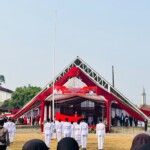 Semarak HUT RI ke-81 di Cariu: SMPN 1 Cariu Ikut Berpartisipasi dan Meriahkan Upacara di Lapangan Badak Putih