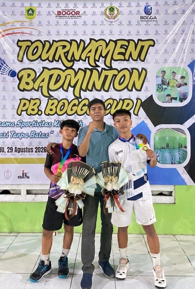 SMPN 1 Cariu Torehkan Prestasi Gemilang pada Tournament Badminton PB. BOGGA Cup 1